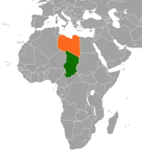 Image illustrative de l’article Frontière entre la Libye et le Tchad