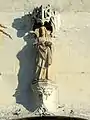 Statue du Sacré-Cœur.