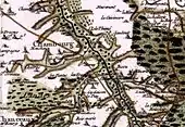 Représentation de Chambourg-sur-Indre sur la carte de Cassini