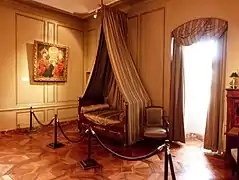 La chambre de Joachim Carvallo (début XXe siècle).