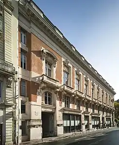 Le bâtiment sur la rue d'Alsace-Lorraine (1re moitié du XXe siècle).
