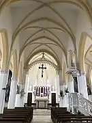 Intérieur de l'église Saint-Thiébault de Chambroncourt