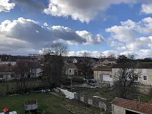 Vue de Chameroy depuis l'église