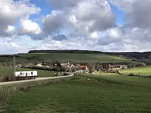 Vue générale de Chameroy