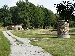 Champ captant à Rueil-la-Gadelière.