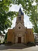 L'église Saint-Louis Roi.