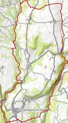 Carte topographique