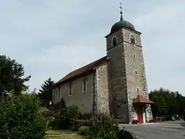 L'église Saint-Martin de Champanges.