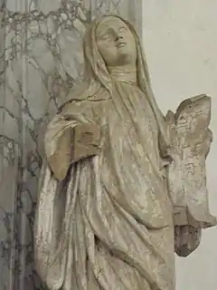 Statue de sainte Fare.