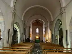 Nef de l'église Sainte-Croix