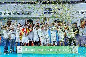 Paris volley champion de ligue B 2019