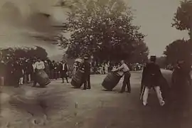 Championnat du monde des tonneaux (Vincennes, 6 septembre 1900).