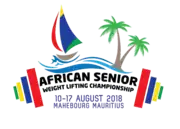 Description de l'image Championnats d'Afrique d'haltérophilie Logo 2018.png.