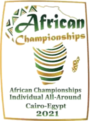 Description de l'image Championnats d'Afrique de gymnastique artistique 2021 Logo.png.