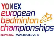 Description de l'image Championnats d'Europe de badminton 2010 logo.jpg.