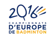 Description de l'image Championnats d'Europe de badminton 2016 logo.png.