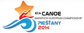Description de l'image Championnats d'Europe de marathon (canoë-kayak) 2014.PNG.