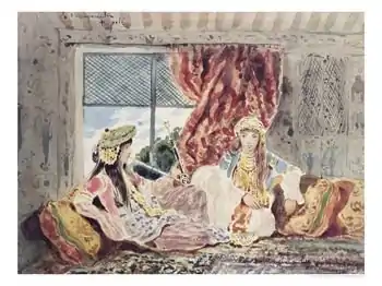 Harem à Tripoli, musée des beaux-arts de Rouen.