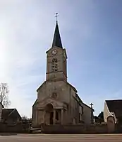 Église Saint-Louis à Chanceaux.