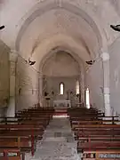 La nef de la chapelle