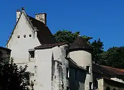 L'arrière du logis de Bourdeilles