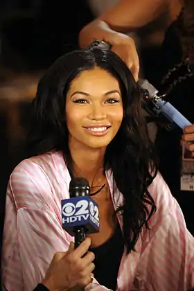 Chanel Iman en novembre 2009.