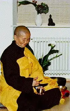La nonne bouddhiste vietnamienne Chân Không.