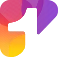 Logo de Canal 1 depuis août 2017.