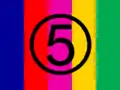 Ancien logo de Channel 5 de mars 1997 à 2002.