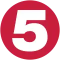 Logo de Channel 5 du 14 février 2011 à 10 février 2016.