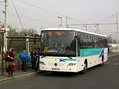 Autocar de la ligne 15 du réseau départemental Sud-Oise (RDSO).