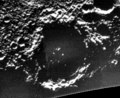 Le cratère Chao Meng-Fu sur la planète Mercure.