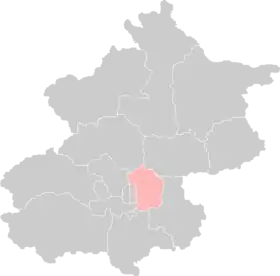 Localisation de Cháoyáng Qū