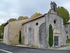 Chapelle des Pénitents, à la sortie du village.