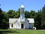 La chapelle Sainte-Anne-du-Bocage de Caraquet (1818).