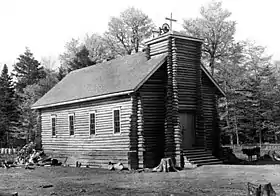 La chapelle Christ-Roi, en 1936.