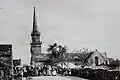 La chapelle de Kergornet en 1932.