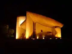 Chapelle Notre-Dame-du-Haut, Haute-Saône.