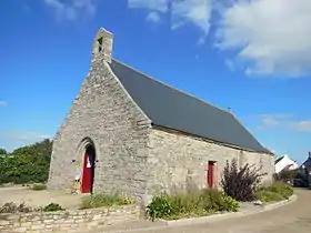 Vue extérieure de la chapelle