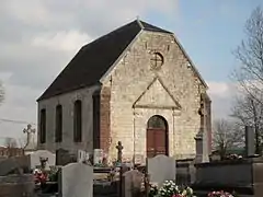 La chapelle du cimetière.