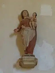 Statue de la Vierge à l'Enfant.