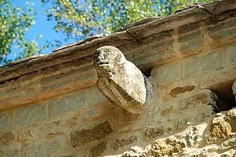 Gargouille à forme humaine.