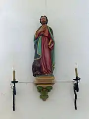 Statue de saint Marc