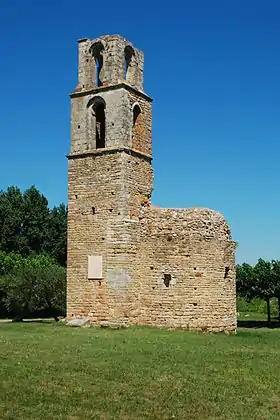 Chapelle Saint-Martin de Saint-Victor-la-Coste.