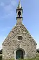 Chapelle Saint-Roch : la façade.