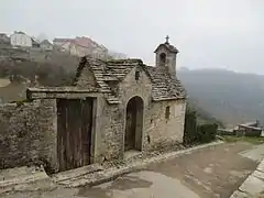 Vue sur le vignoble de Château-chalon (AOC)