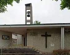 Entrée de la chapelle