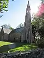 Le Sourn : chapelle Saint-Michel, vue extérieure d'ensemble.