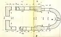 Plan coté de la chapelle.