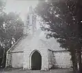 La chapelle de Trébalay (photographie datée de 1931).